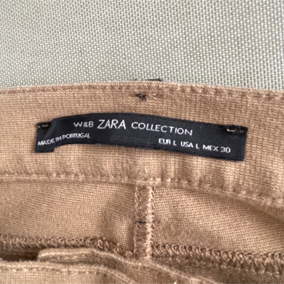 ZARA(ザラ)のZARAのスキニーパンツ レディース ベージュ L レディースのパンツ(デニム/ジーンズ)の商品写真