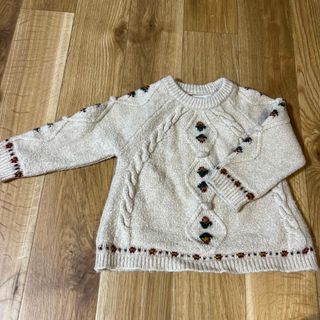 ザラキッズ(ZARA KIDS)のzara 18-24months 90cm相当(ニット)