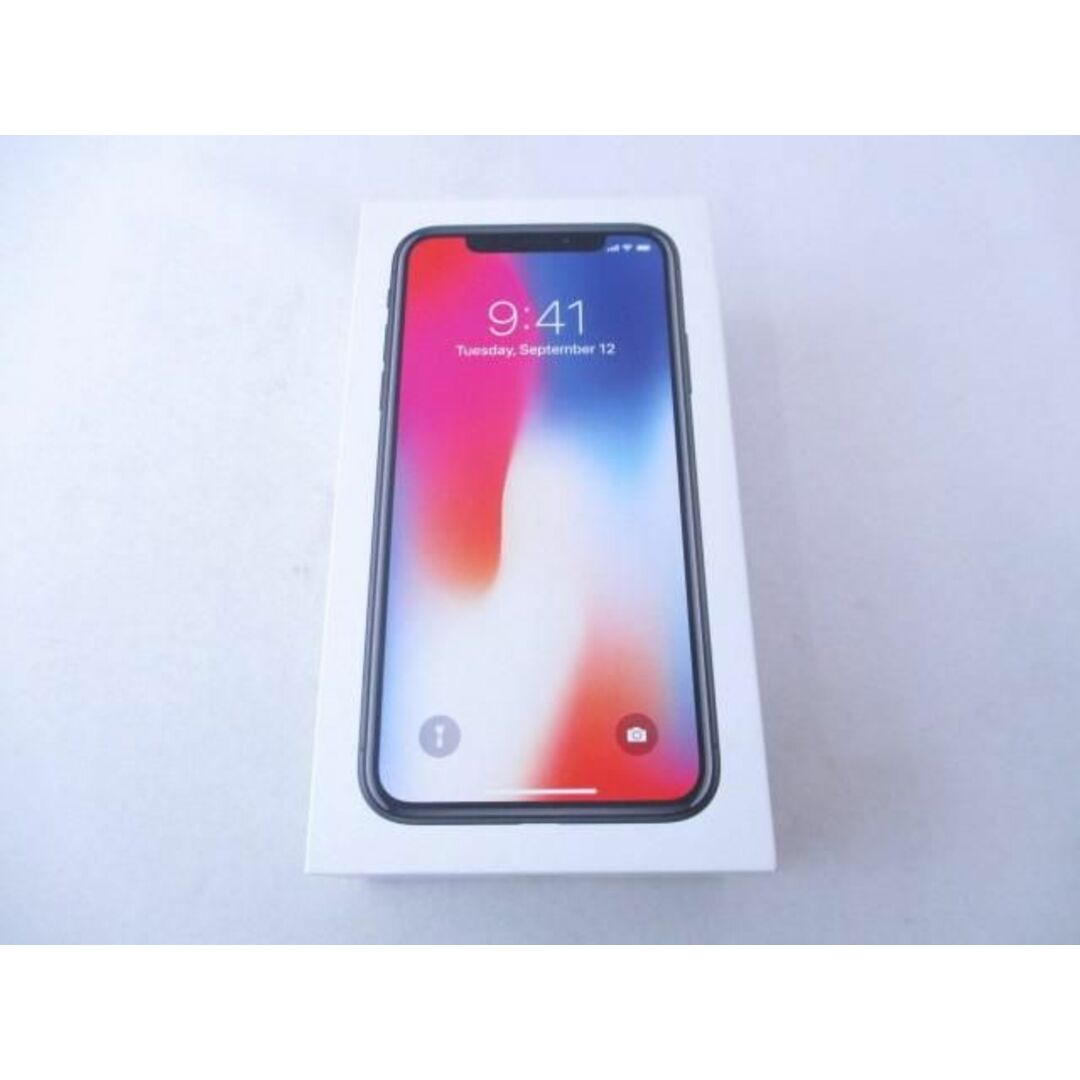 品 iPhoneX MQC12J/A 256GB SIMフリー バッテリー最大81%