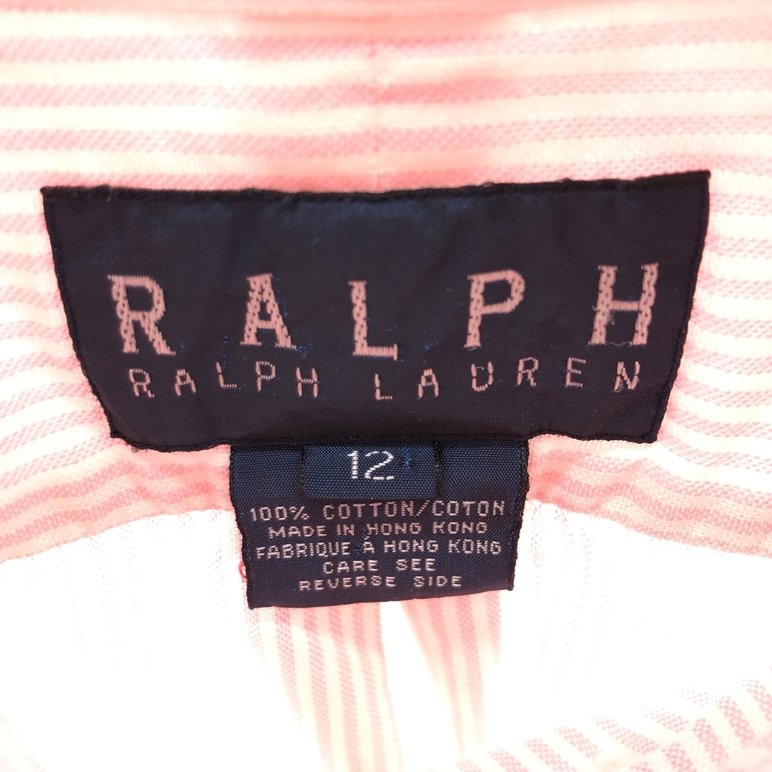 Ralph Lauren(ラルフローレン)の古着 ラルフローレン Ralph Lauren RALPH LAUREN 長袖 ボタンダウンストライプシャツ メンズM /eaa384690 メンズのトップス(シャツ)の商品写真