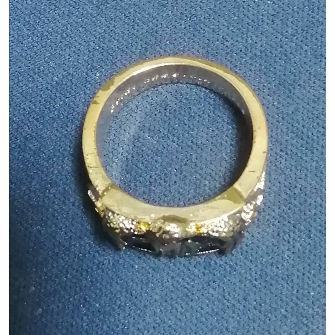 【A142】リング　メンズ　指輪　ゴールド　アクサセリー　20号 メンズのアクセサリー(リング(指輪))の商品写真