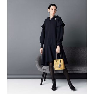 ルネ(René)の新品未使用　ルネ　Lady Sweat Dress  コート　(FOXEY)(ひざ丈ワンピース)