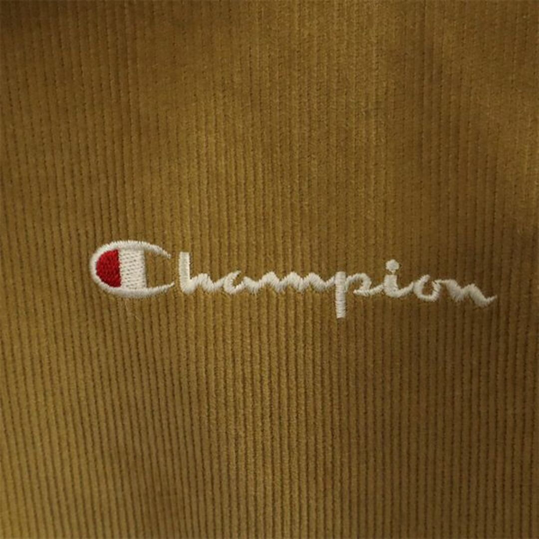 Champion　チャンピオン　スウェット　　　金色刺繍ロゴ　ブラウン　L