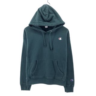 チャンピオン(Champion)の古着 チャンピオン Champion リバースウィーブ 復刻 単色タグ スウェットプルオーバーパーカー レディースXL /eaa384370(トレーナー/スウェット)