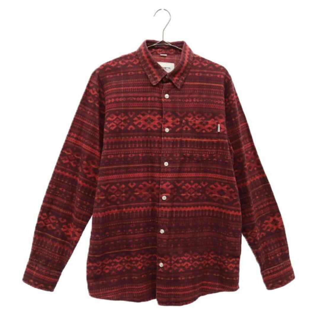 carhartt - カーハート 総柄 長袖 シャツ S レッド系 Carhartt