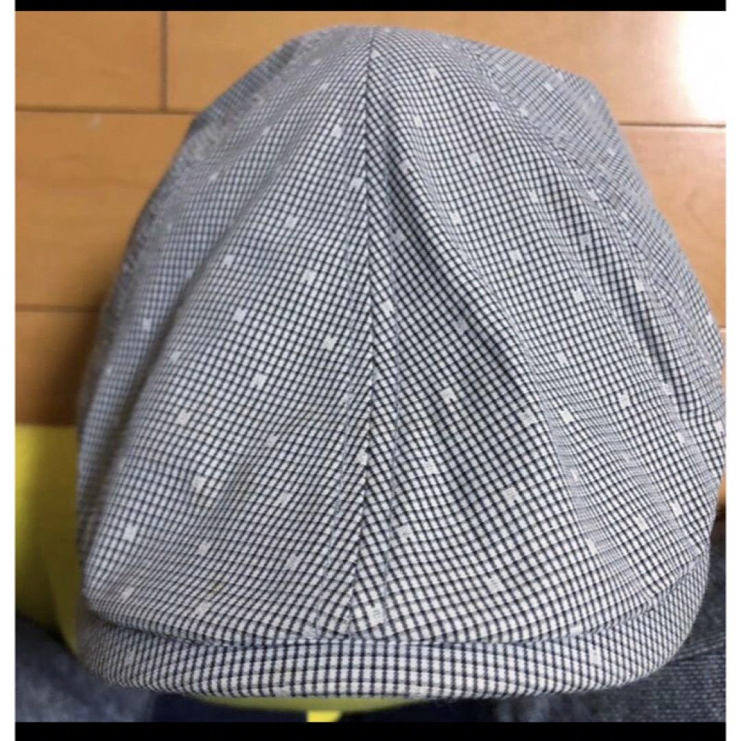 グレードットハンチング メンズの帽子(ハンチング/ベレー帽)の商品写真