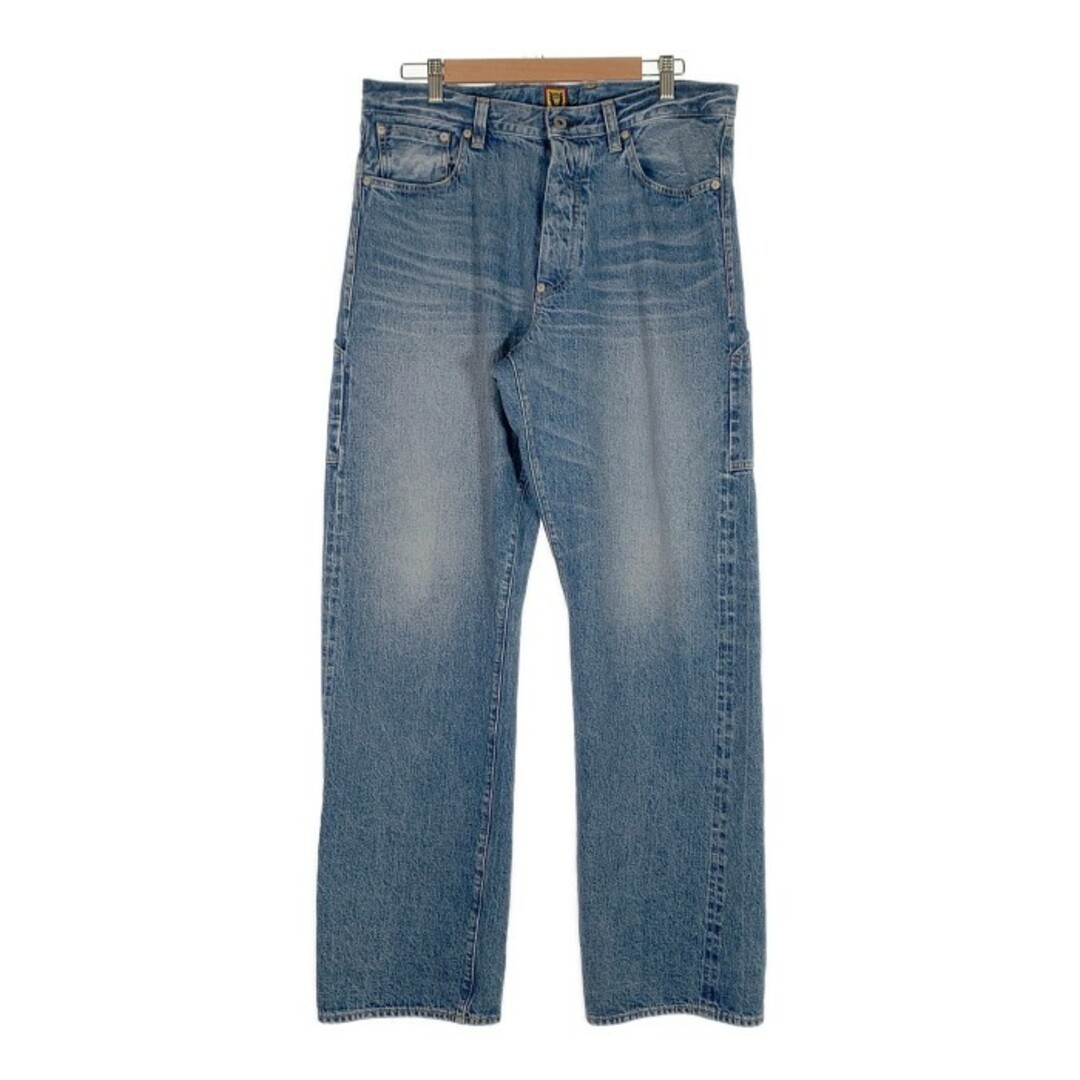 HUMAN MADE ヒューマンメイド 22AW STORM COWBOY DENIM PANTS TYPE 1954 ストームカウボーイ デニム ワークパンツ USED加工 インディゴ Size 34メンズ