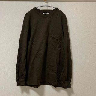 ユニクロ(UNIQLO)の【UNIQLO U】長袖シャツ(Tシャツ/カットソー(七分/長袖))