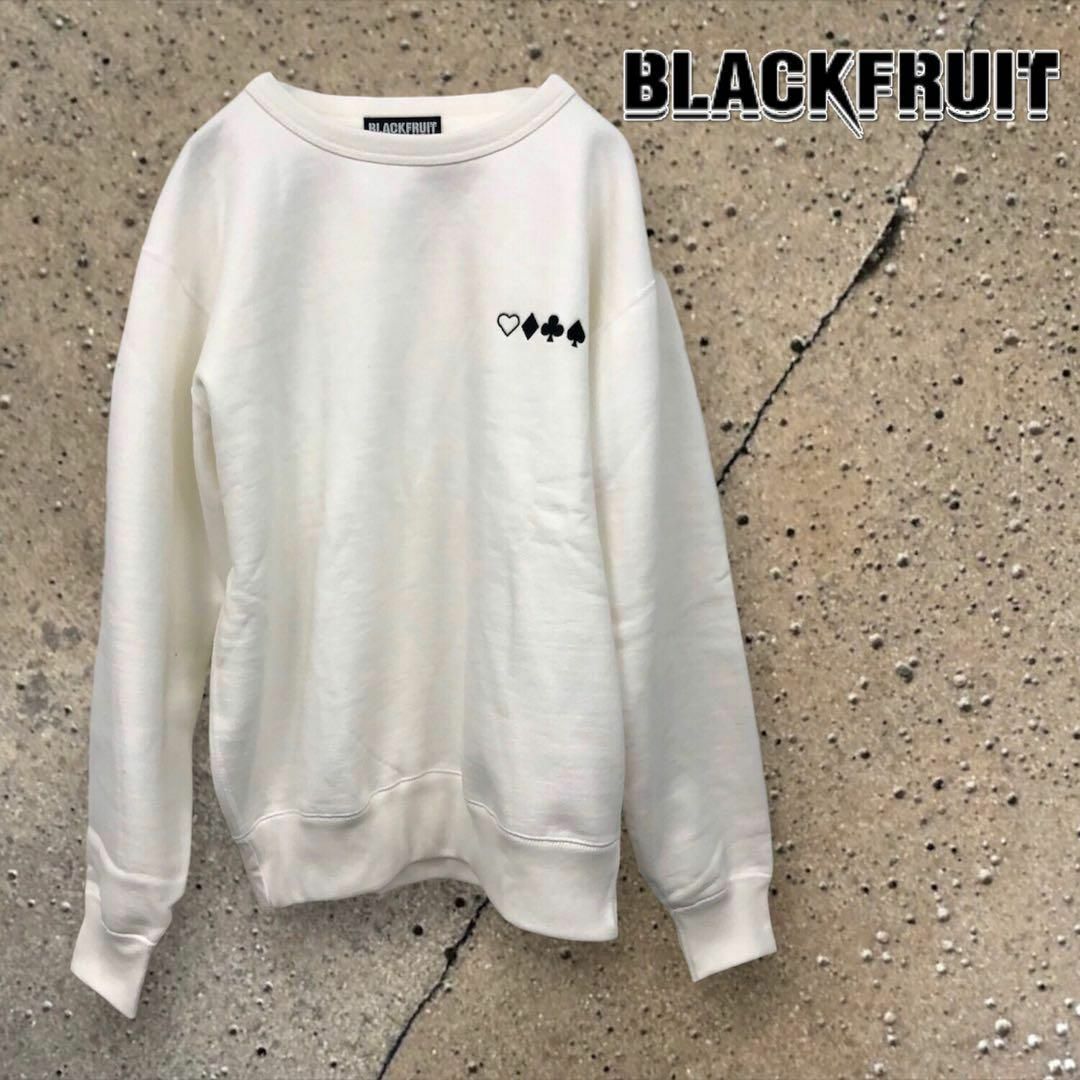 【送料無料】BLACKFRUIT EMBROIDERY SWEAT SHIRTbullurato