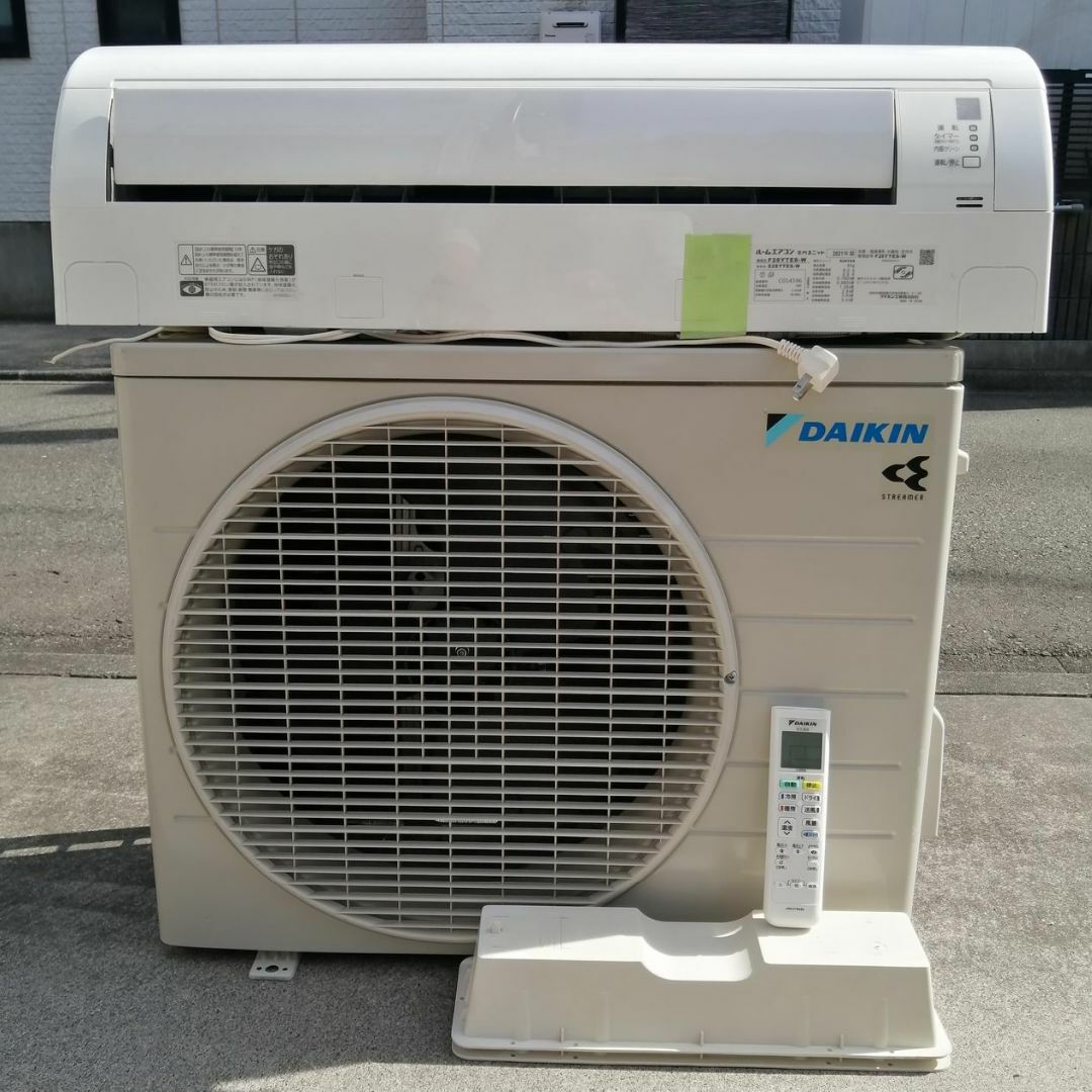 DAIKIN - 美品 ダイキン エアコン F28YTES-W 10畳 2.8kW 2021年の通販 ...