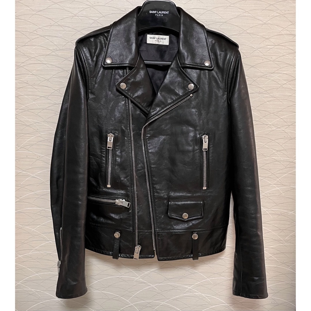 saint laurent paris L01 ライダース　カーフ