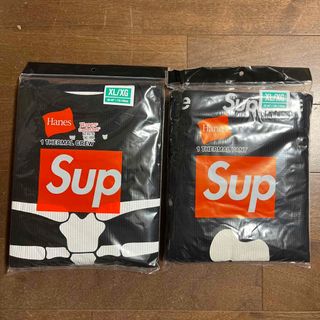 シュプリーム(Supreme)のSupreme / Hanes Bones Thermal Crew&Pant(Tシャツ/カットソー(七分/長袖))