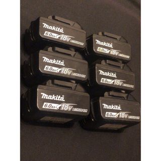 マキタ(Makita)のmakita 18v 6.0Ah バッテリー 6個セット(工具)