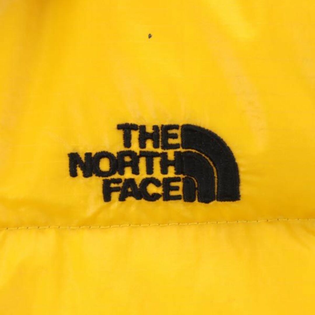 ノースフェイス アウトドア NDJ18811 ダウンジャケット 120 イエロー THE NORTH FACE ロゴ キッズ  【231023】