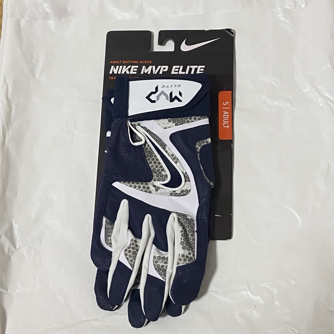 新品 NIKE MVP ELITE バッティンググローブ ネイビー Sサイズ