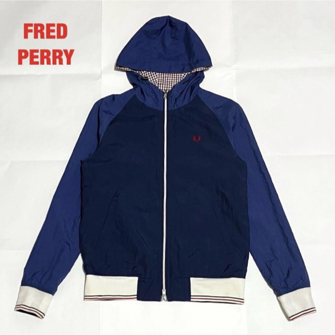 FRED PERRY フレッドペリー リバーシブルパーカー ナイロンジャケット ...