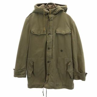 ドイツ軍 90s 長袖 2way モッズコート カーキ GERMAN MILITARY ...