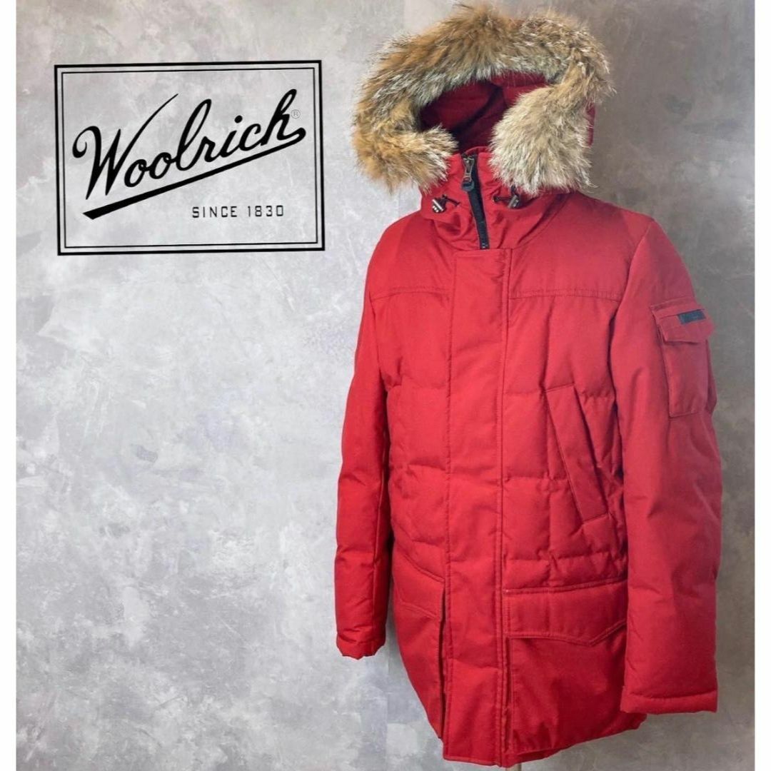 美品アークティックパーカー  ARCTIC PARKA　S 赤　レッド　ファー