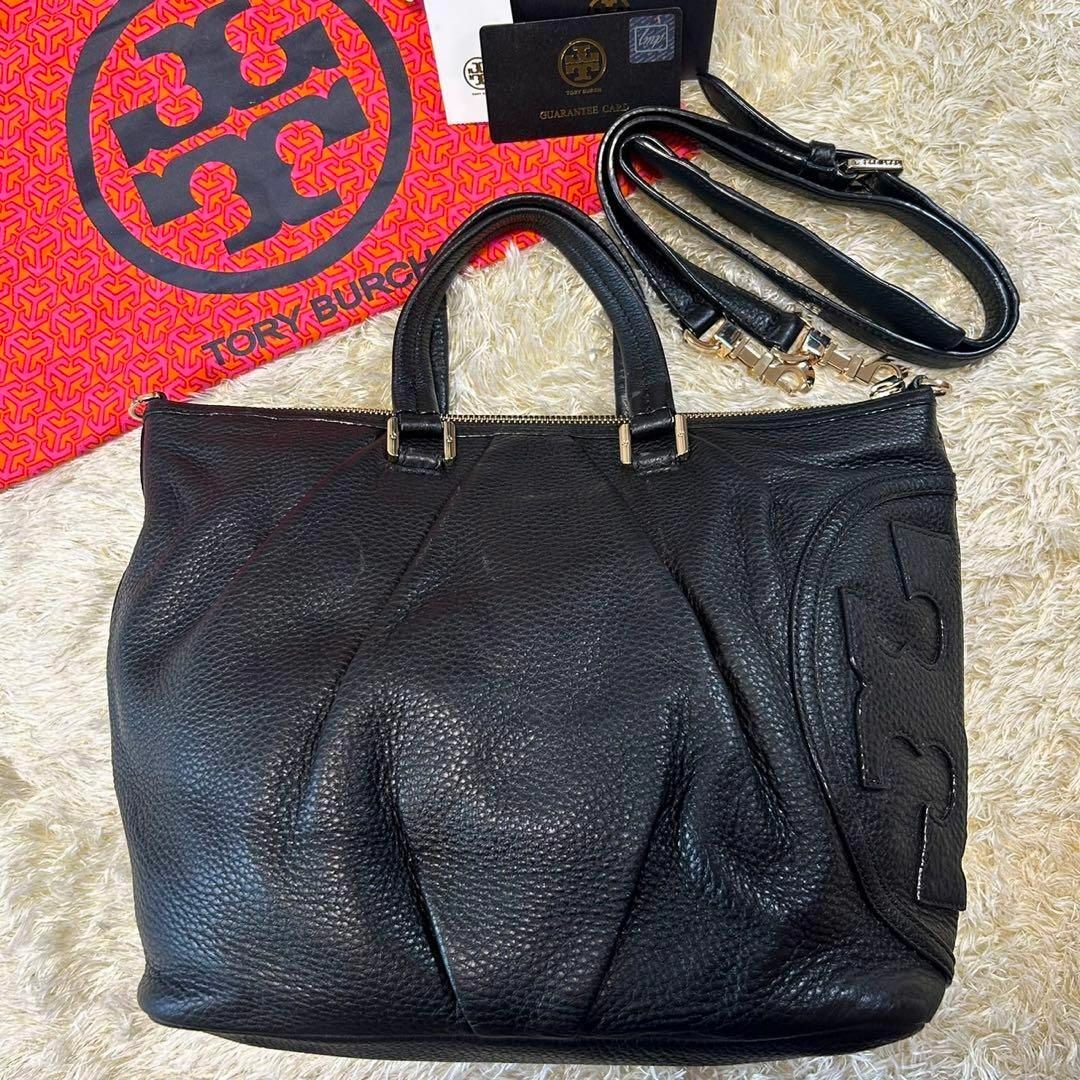 Tory Burch - 【極美品】トリーバーチ 2way ショルダーバッグ 黒 ...