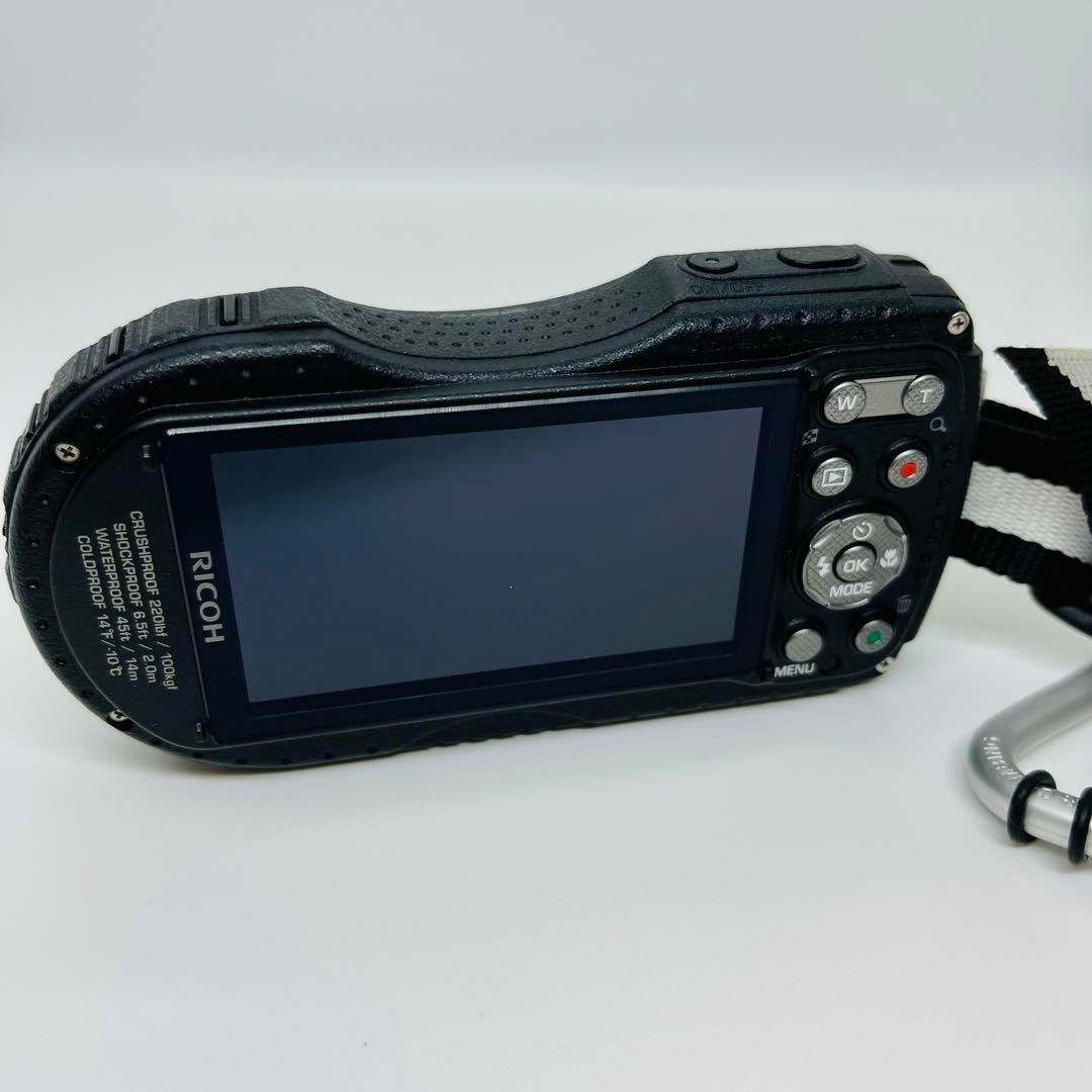 RICOH(リコー)のRICOH 防水デジタルカメラ RICOH WG-4GPS ブラック スマホ/家電/カメラのカメラ(コンパクトデジタルカメラ)の商品写真