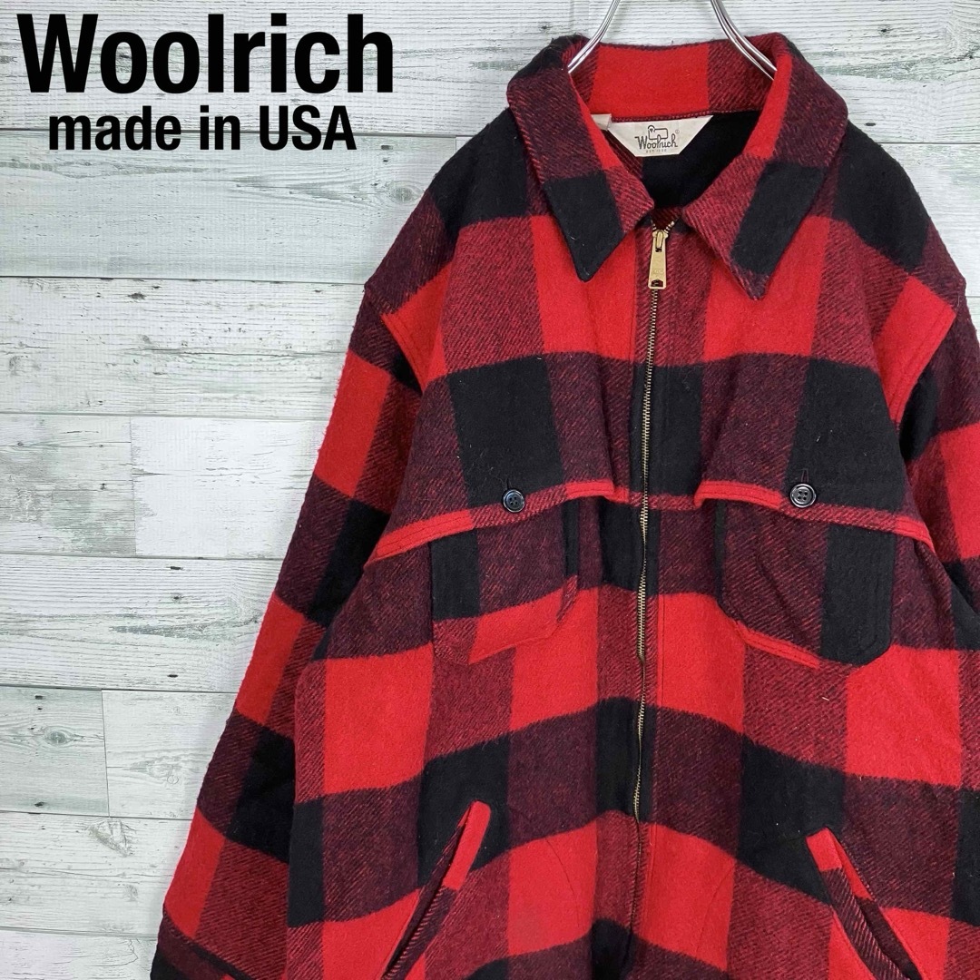 60s70sウールリッチWOOLRICHハンティングパンツバッファローチェック