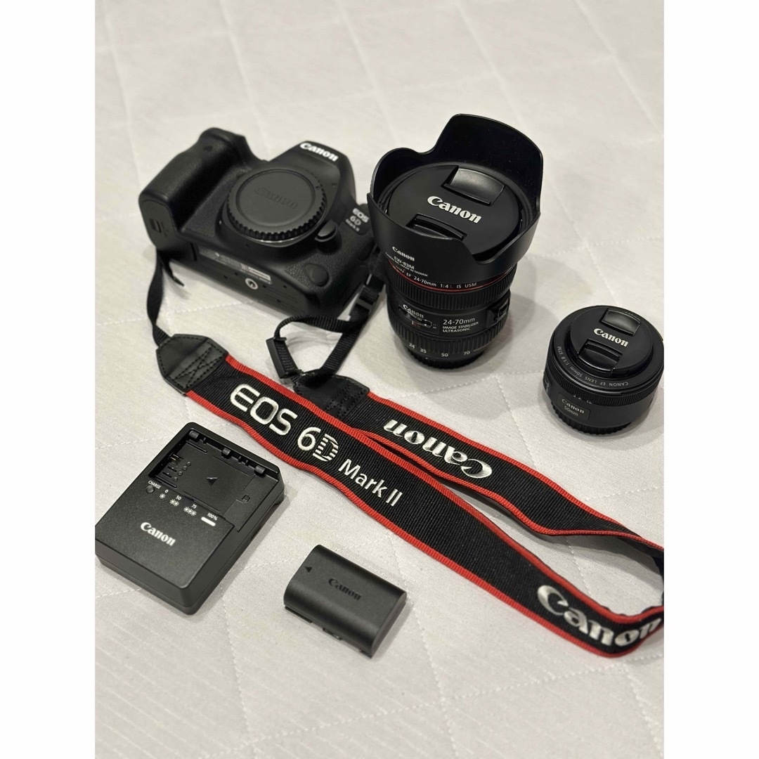 Canon - 美品 Canon EOS 6D MARK2 EF24-70 F4L IS USMの通販 by