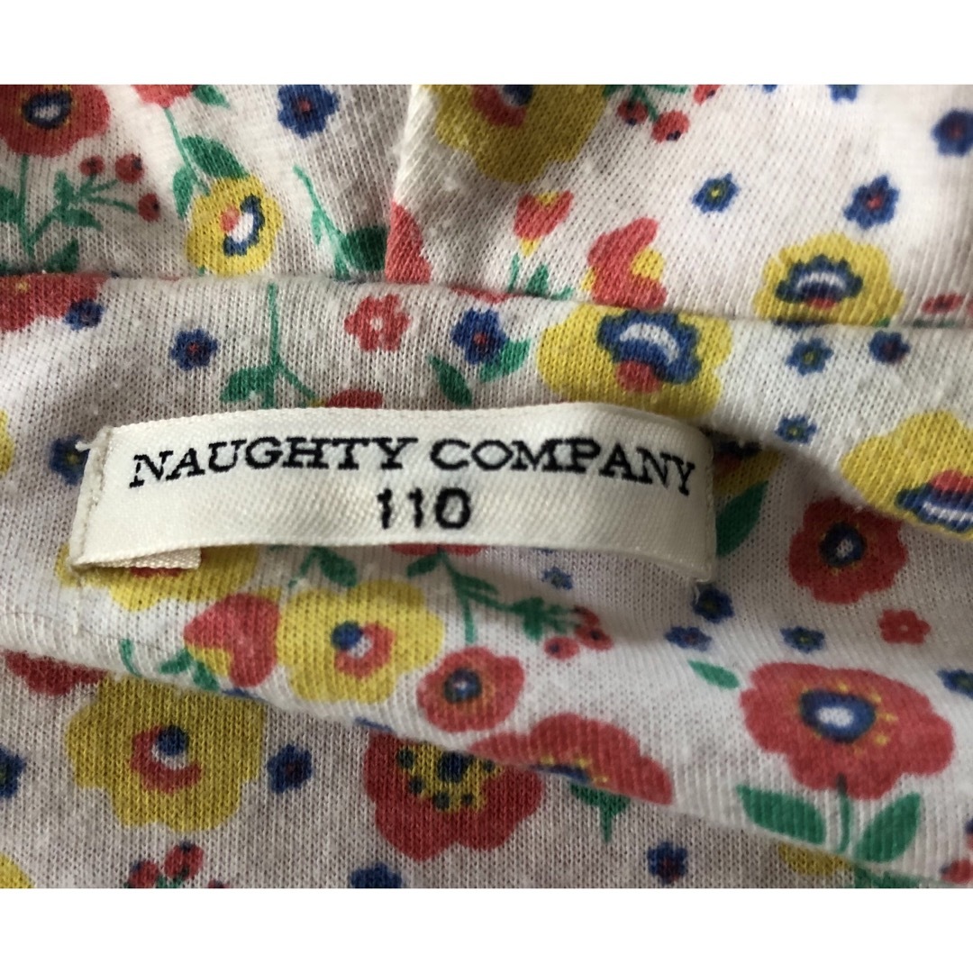 NAUGHTY COMPANY(ノーティカンパニー)のガールズ ピンク水玉ジャンバー キッズ/ベビー/マタニティのキッズ服女の子用(90cm~)(ジャケット/上着)の商品写真