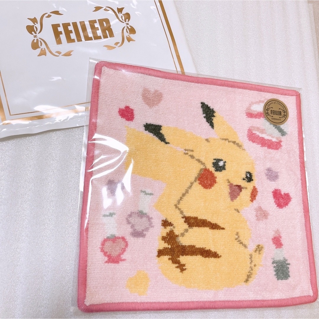 FEILER - Feiler フェイラー ピカチュウ イーブイ 2枚セット FEILER - Feiler フェイラー ピカチュウ イーブイ 2枚セット