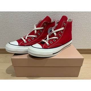 コンバース(CONVERSE)の27.5cm レッド　Addict CHUCK TAYLOR HI 赤(スニーカー)