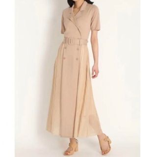 Lilybrown⭐︎幾何学柄ワンピースノースリワンピこじはる着用中村里砂着用