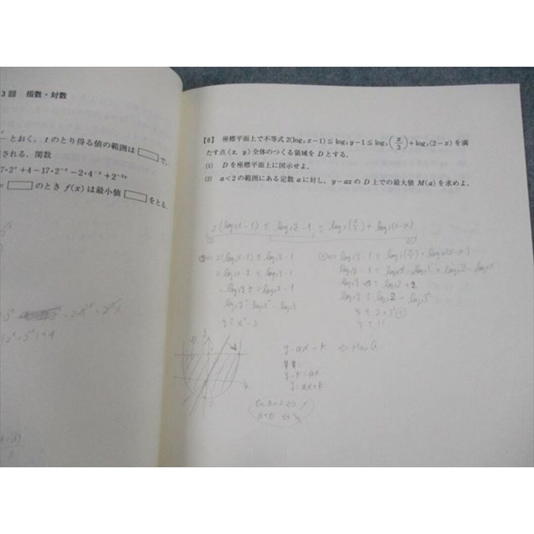 VH11-139 代々木ゼミナール 代ゼミ 医・歯系数学 テキスト通年セット 2002 計2冊 04s0D