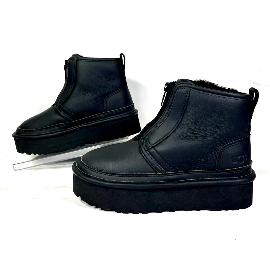 UGG - 【新品未使用】UGG NEUMEL PLATFORM ZIP ブーツ 黒22.0の通販 by