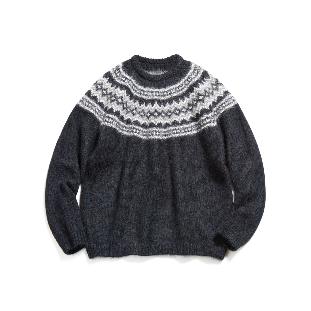 uniform experiment NORDIC CREWNECK KNIT | フリマアプリ ラクマ