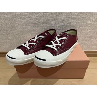 コンバース(CONVERSE)の28.0cm JACK PURCELL CANVAS MAROON マルーン(スニーカー)