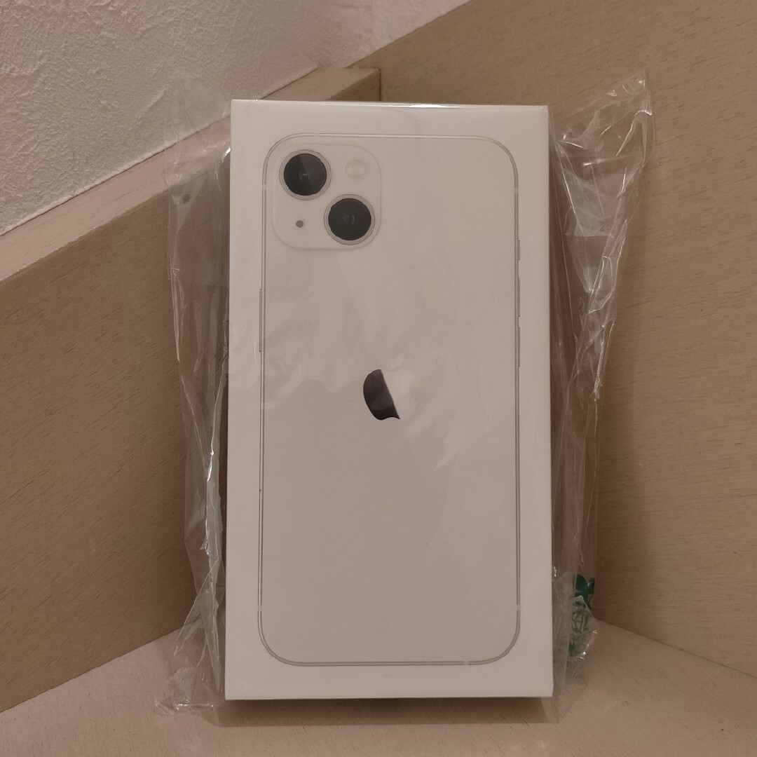 ネットワーク制限〇 未使用未開封新品 iPhone13 128GB white