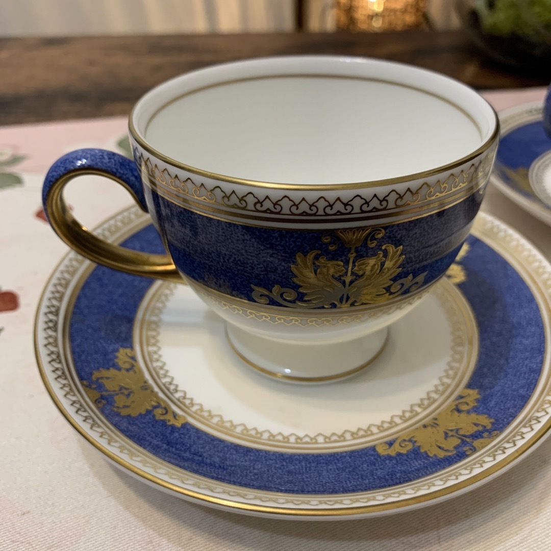 WEDGWOOD - ウェッジウッド コロンビア パウダーブルー リー カップ