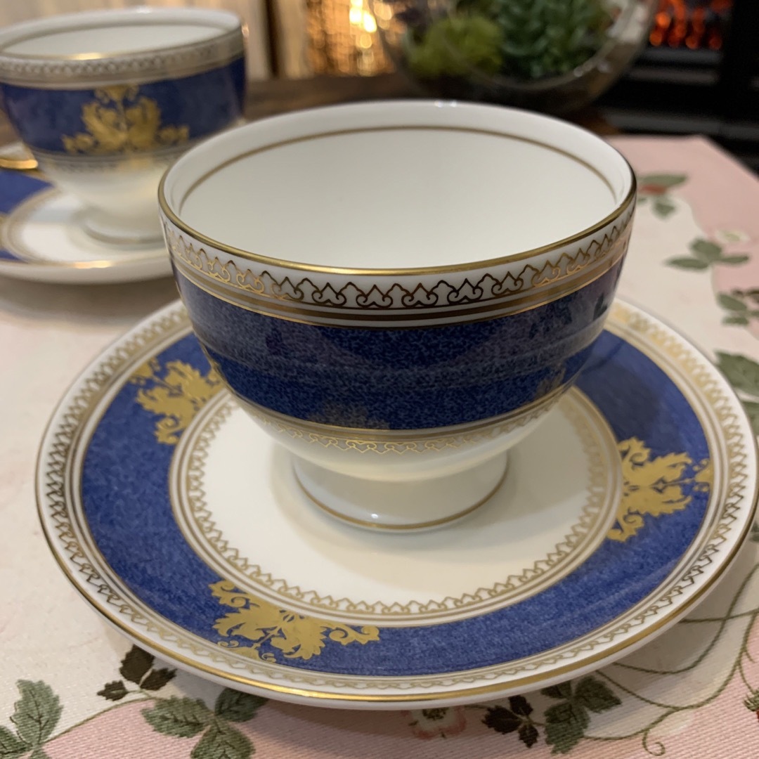 WEDGWOOD - ウェッジウッド コロンビア パウダーブルー リー カップ