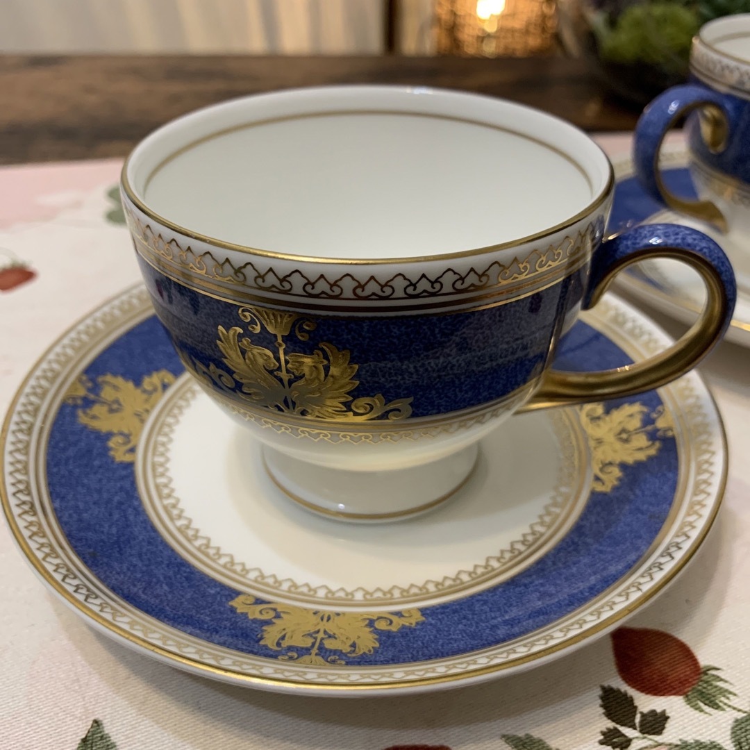 WEDGWOOD - ウェッジウッド コロンビア パウダーブルー リー カップ
