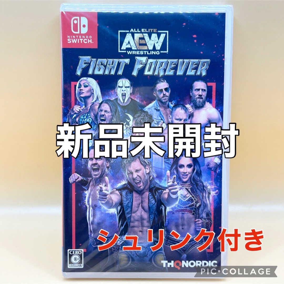 【新品未開封Switchソフト】 AEW: Fight Forever