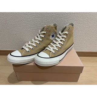 コンバース(CONVERSE)の27.5cm サンド　Addict CHUCK TAYLOR HI ベージュ　よ(スニーカー)