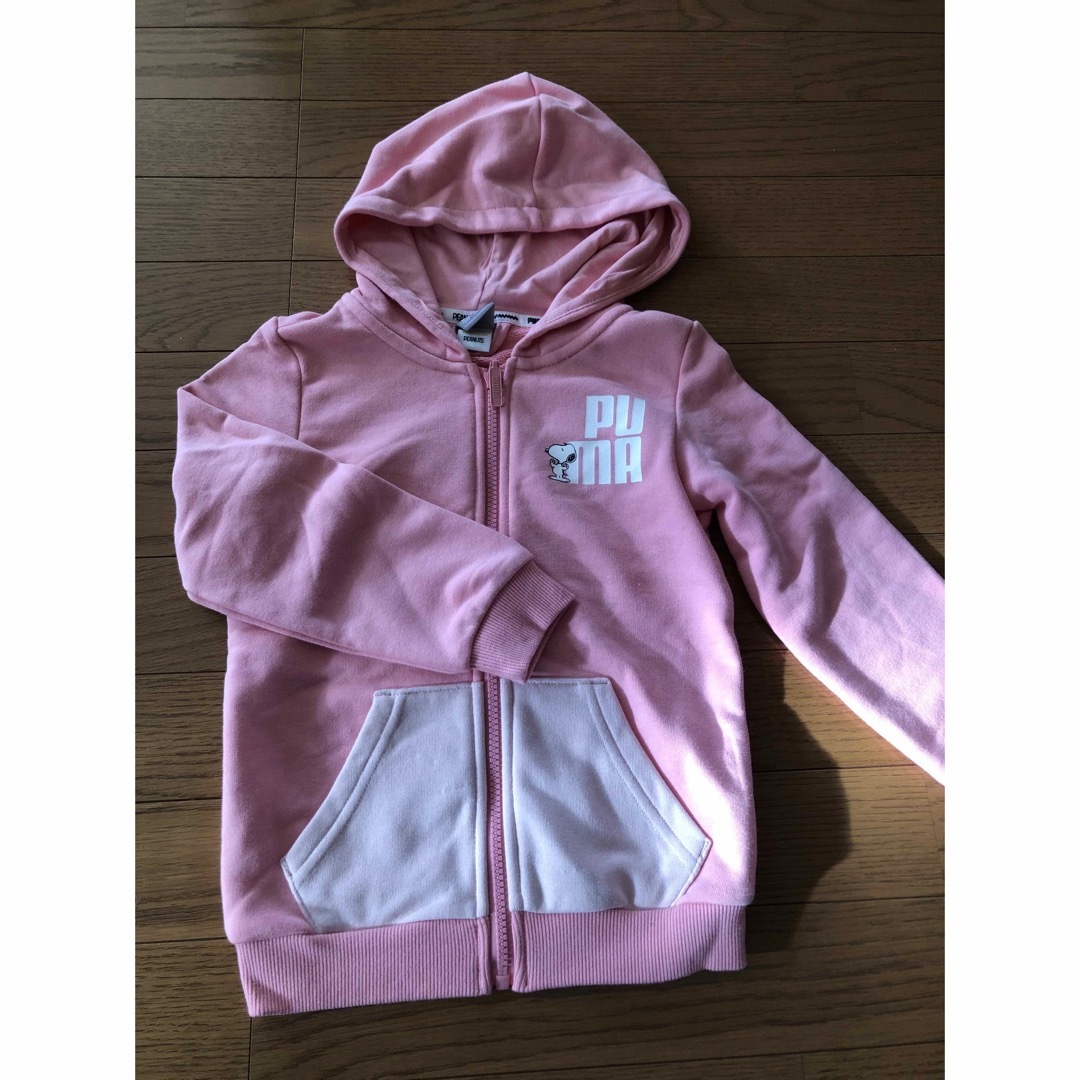 PUMA(プーマ)のPUMA パーカー キッズ/ベビー/マタニティのキッズ服女の子用(90cm~)(カーディガン)の商品写真