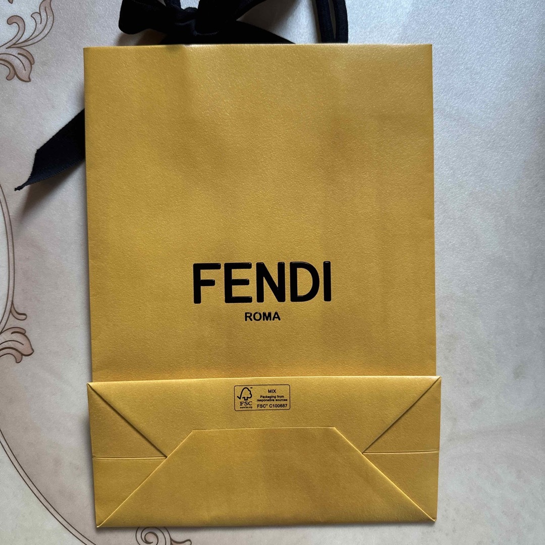 FENDI(フェンディ)のフェンディ  FENDI ショッパー 紙袋 ショップ袋 レディースのバッグ(ショップ袋)の商品写真