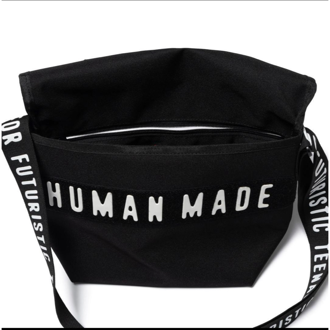 HUMAN MADE メッセンジャーバッグ ブラック