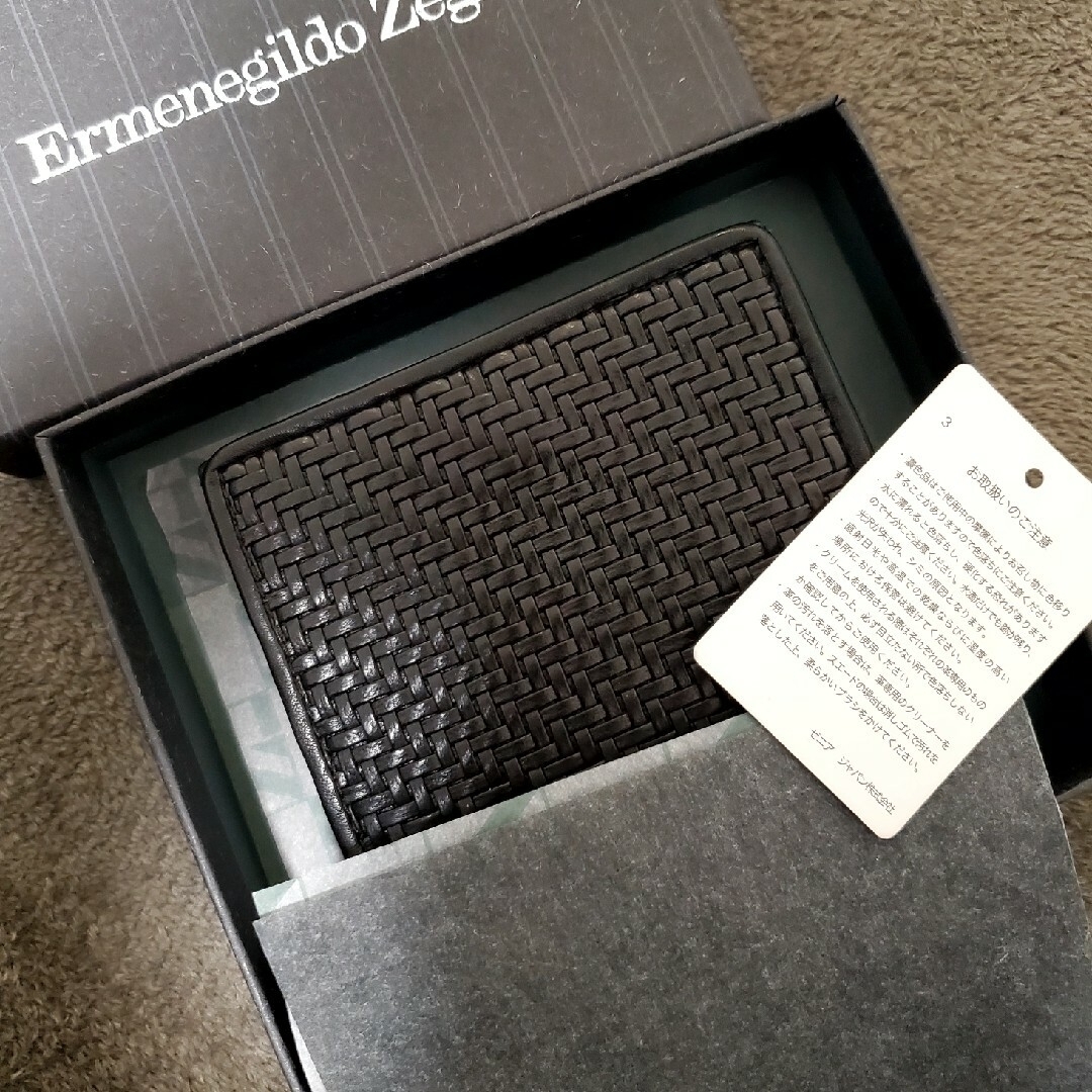 Ermenegildo Zegna(エルメネジルドゼニア)のゼニア　ミニウォレット メンズのファッション小物(折り財布)の商品写真