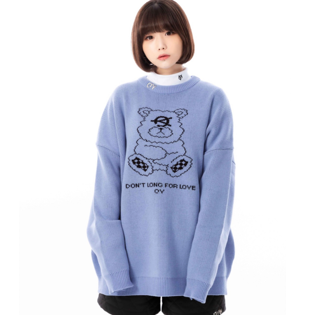 OY(オーワイ)の【新品/未使用】OY オーワイ ニット🐻 レディースのトップス(ニット/セーター)の商品写真