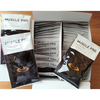 ライザップ(RIZAP)のライザップMUSCLE.　チョコレート風味30袋+マンゴー1袋+ストロベリー1袋(プロテイン)