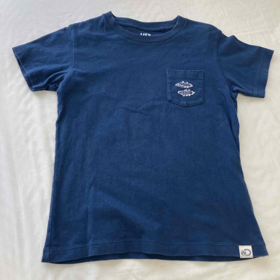 UNIQLO(ユニクロ)のUT 魚　Tシャツ キッズ/ベビー/マタニティのキッズ服男の子用(90cm~)(Tシャツ/カットソー)の商品写真