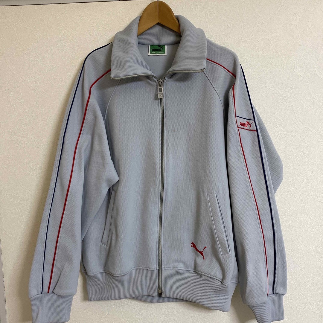 【美品】90s PUMA ヒットユニオン製　ジャージセットアップ　レッド