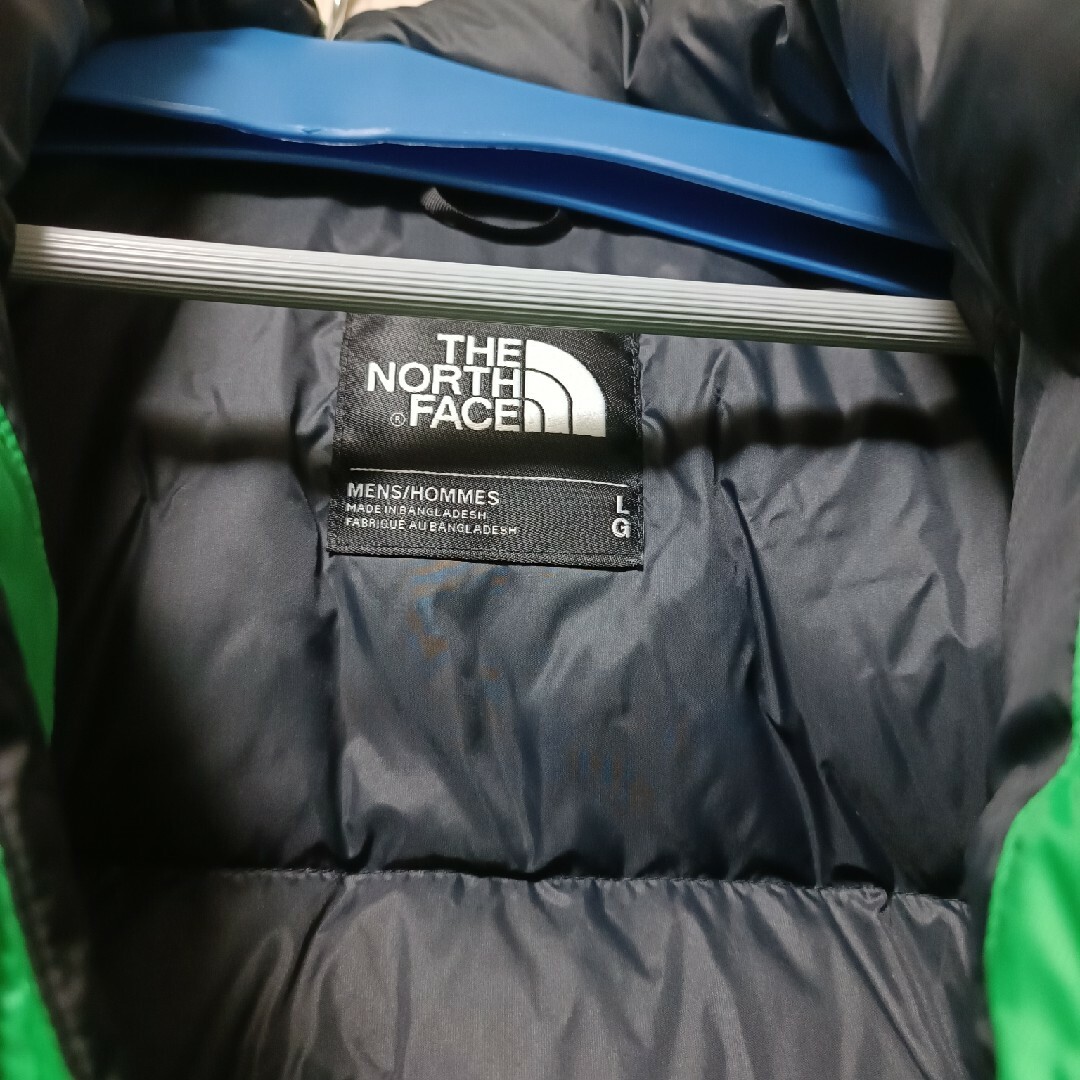 THE NORTH FACE(ザノースフェイス)のTHE NORTH FACE ヌプシ L グリーン メンズのジャケット/アウター(ダウンジャケット)の商品写真