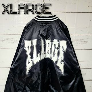 【送料無料！】【激レア！】XLARGE スタジャン　バックロゴプリント